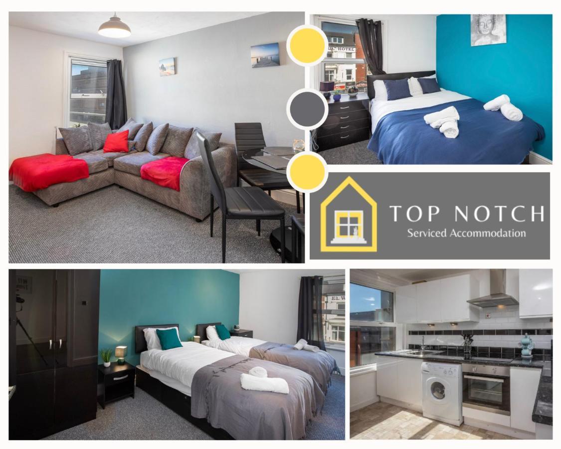 2 Bedroom At , Top Notch Serviced , Free Wifi Apartment Blackpool