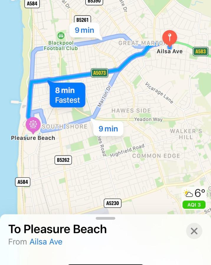 Holiday home Ailsa House Free Parking Gym Equipment Blackpool