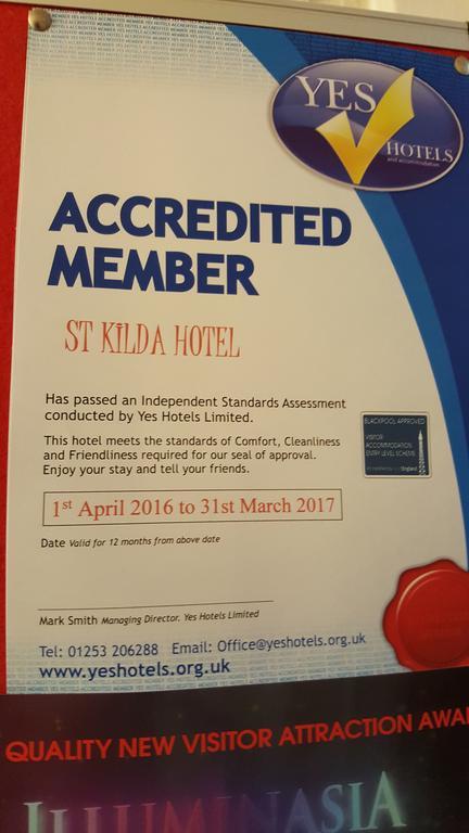 Hotel St Kildas, Blackpool