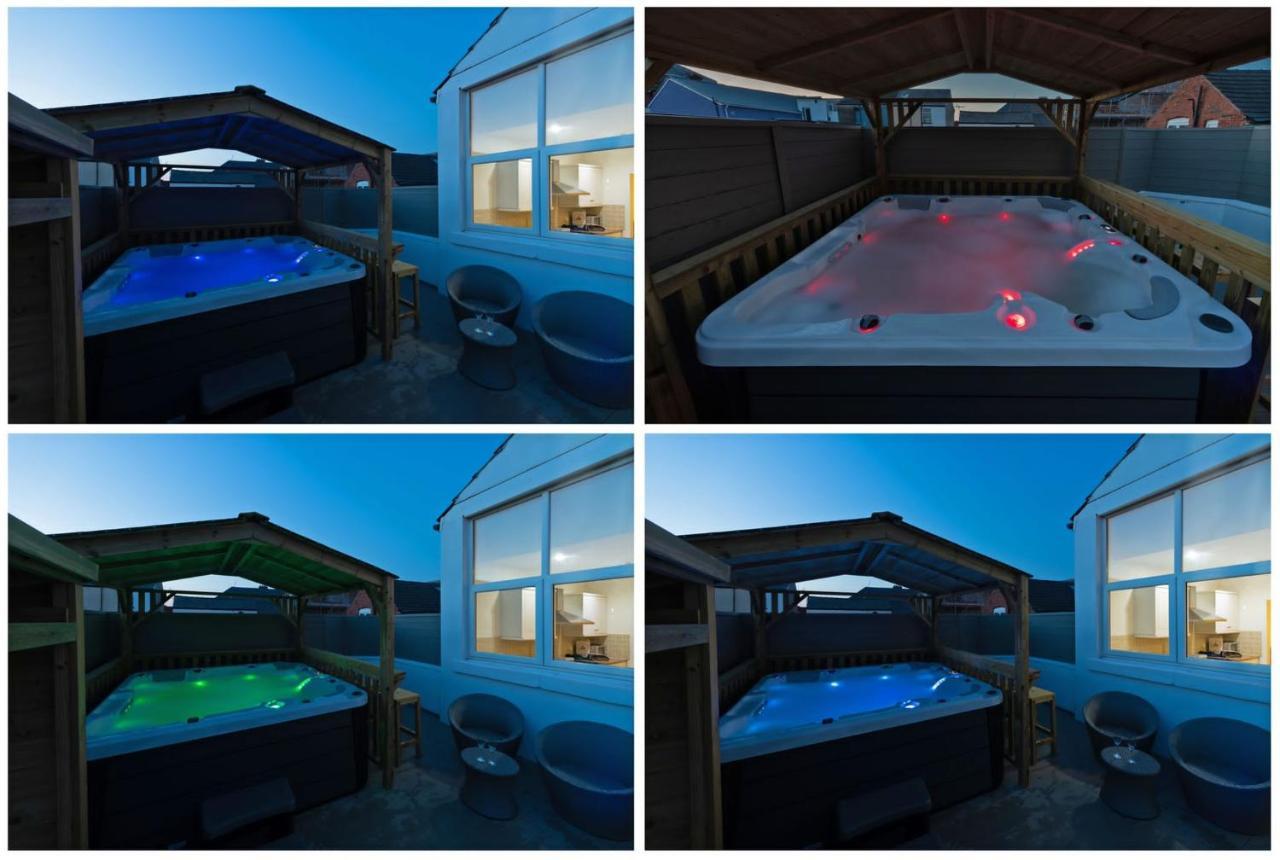 Hot Tub Jacuzzi On Private Terrace Free Gated Parking Sleeps 8 *