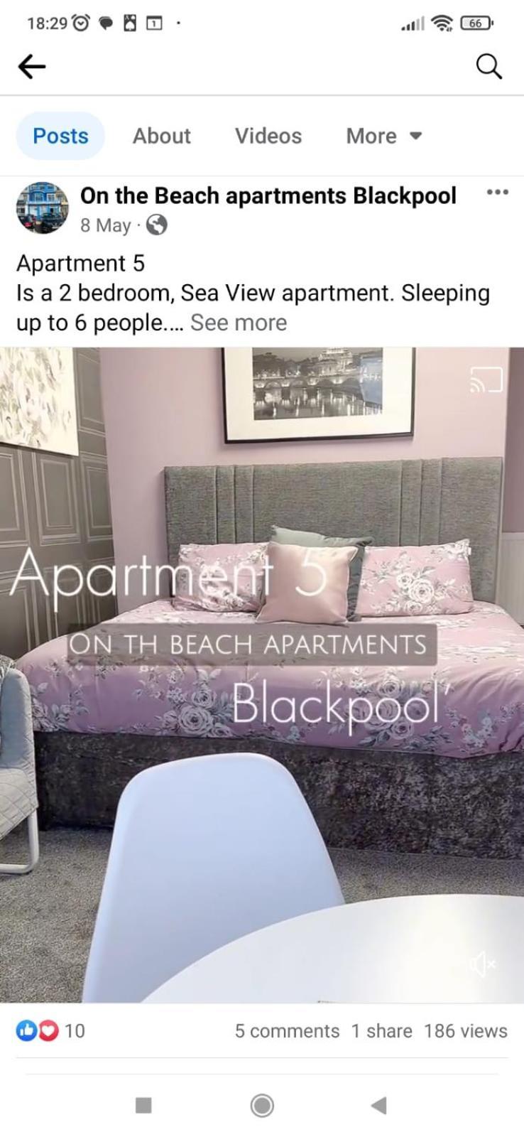 On The Apartment Blackpool